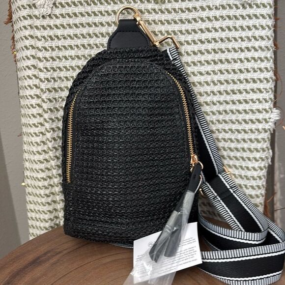 - Pretty Simple Rowan Raffia  Sling Bag - Picture 4 of 8
